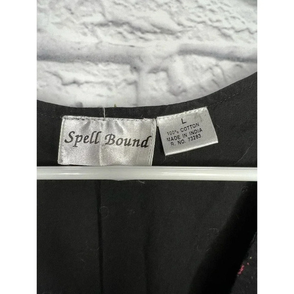 Vintage 90s Spellbound paisley/floral print Vest size L. - Picture 5 of 5